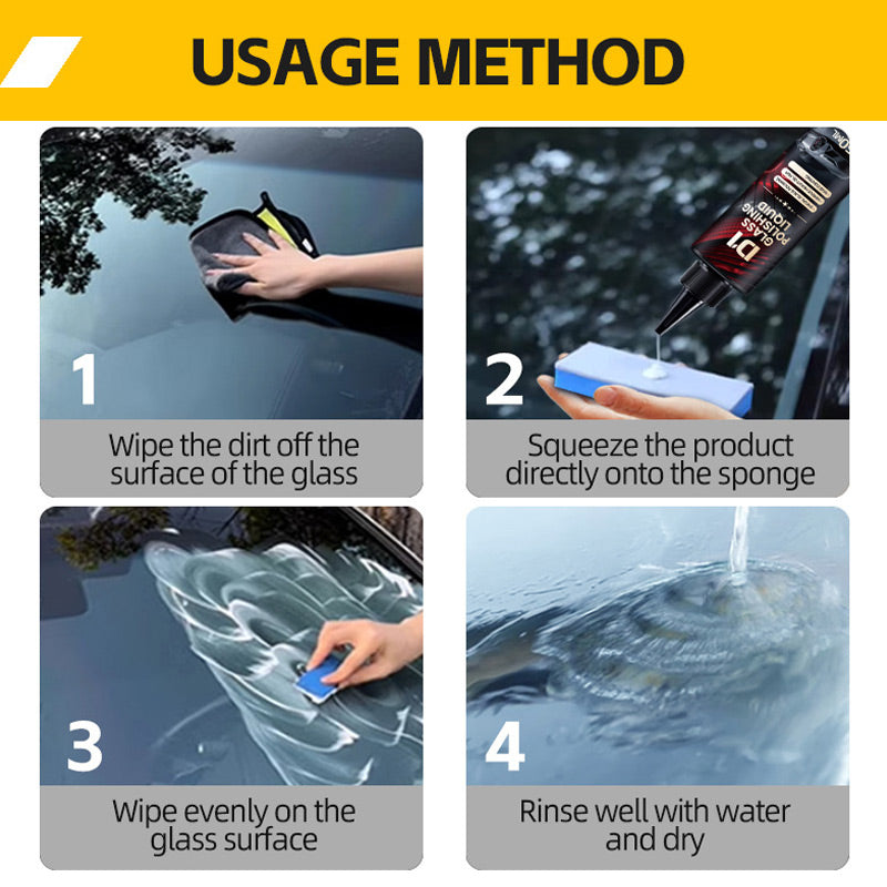 Auto Glass Scratch Care & Polishing Fluid by Auto Glass Pro